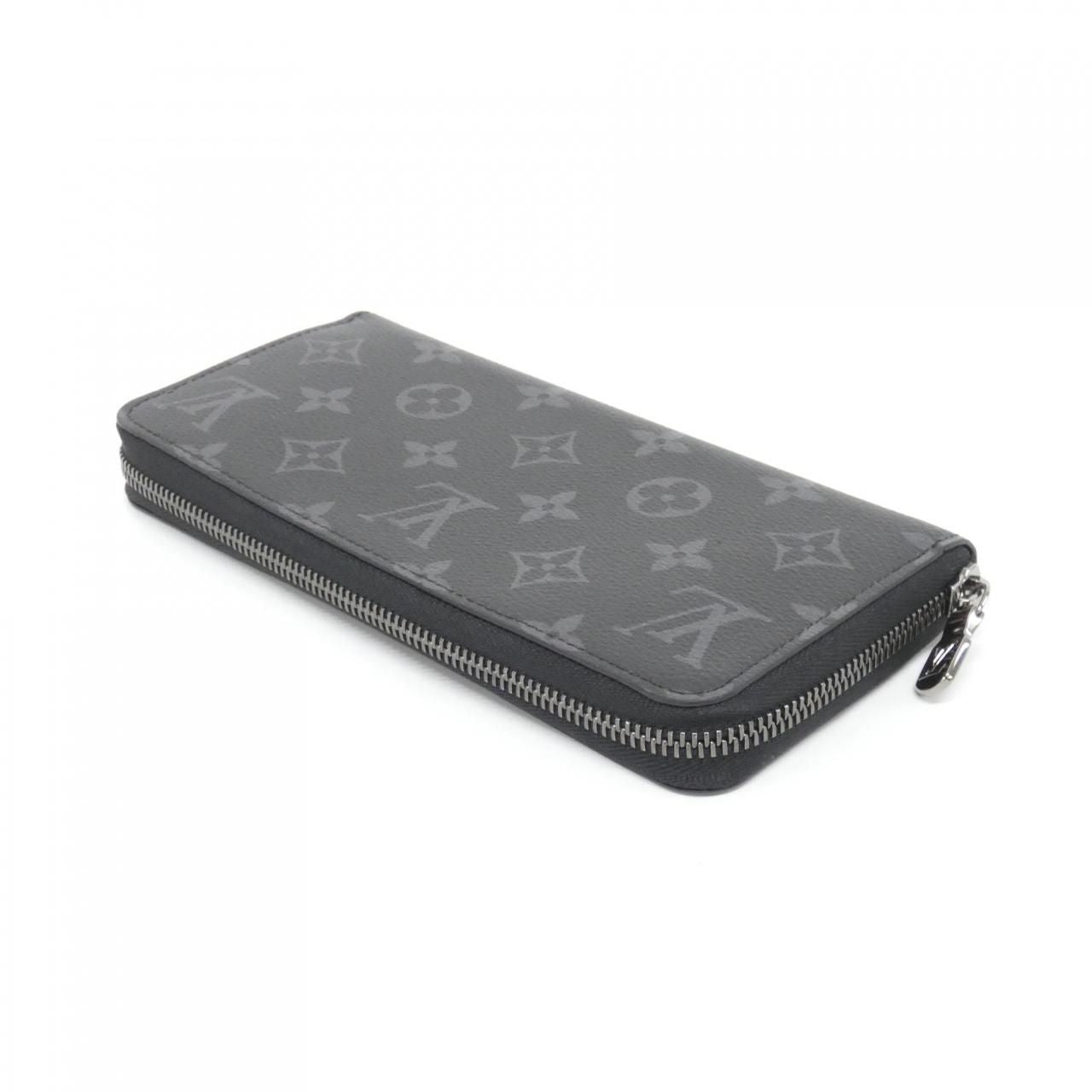 Louis Vuitton Monogram Eclipse Zippy Wallet Horizontal