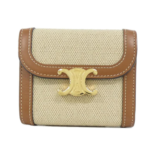 Celine Wallet Tan
