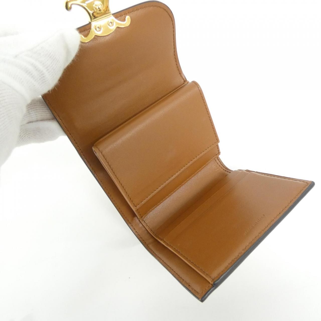 Celine Wallet Tan
