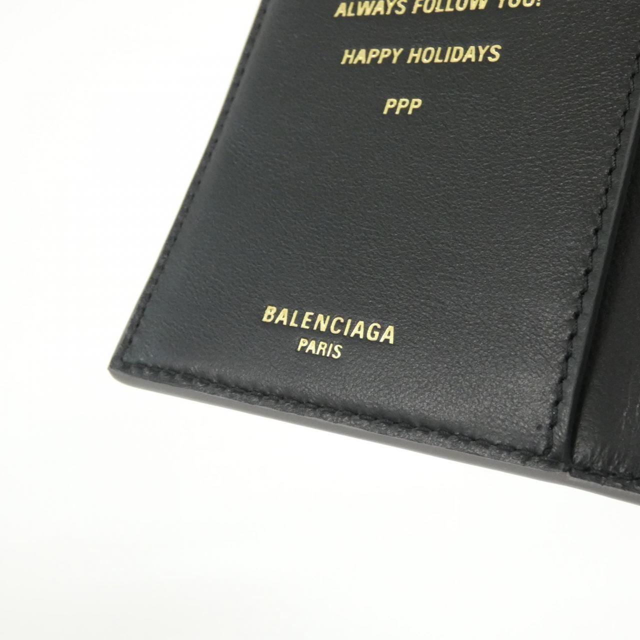 Balenciaga Passport Case Passport Holder Gray