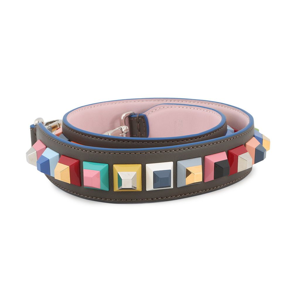 Fendi Shoulder Strap You Leather Studs