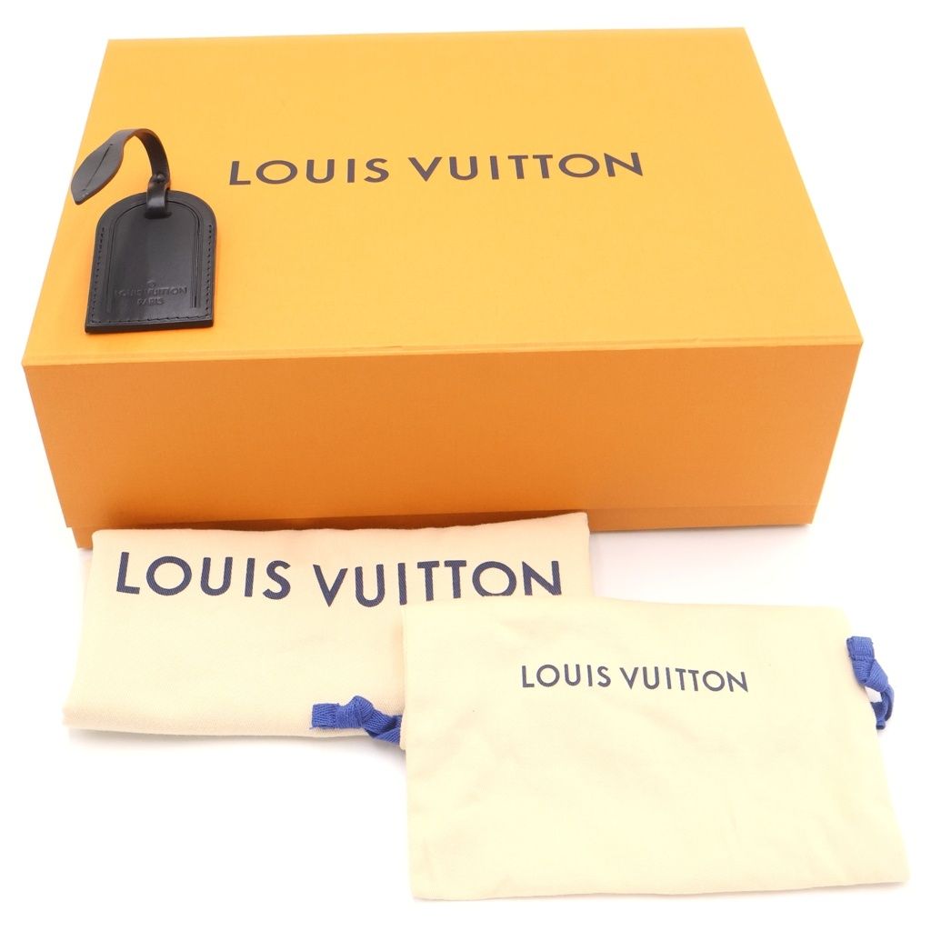 Louis Vuitton Monogram Eclipse Pochette Accessoire XL Shoulder Bag Black