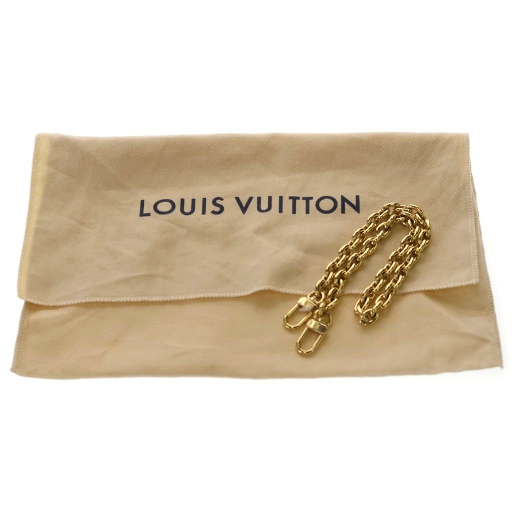 Louis Vuitton Monogram Reverse Wallet on Chain Ivy Shoulder Bag Brown Leather