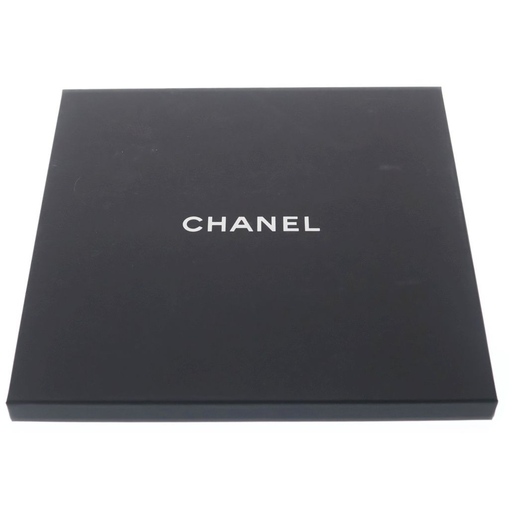Chanel Cashmere Beanie CC Logo Knit Hat Black