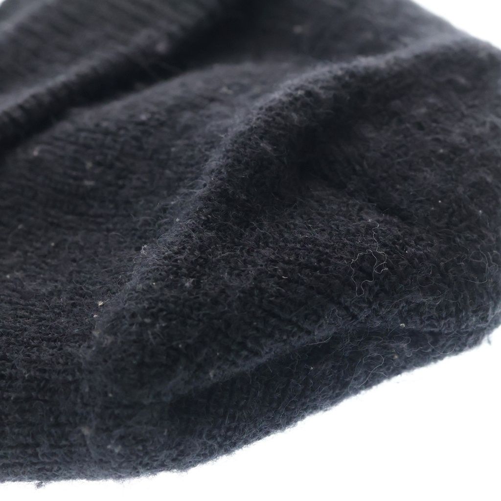 Chrome Hearts Wool Watch Cap CH Plus Horse Shoe Knit Cap Beanie Hat Black