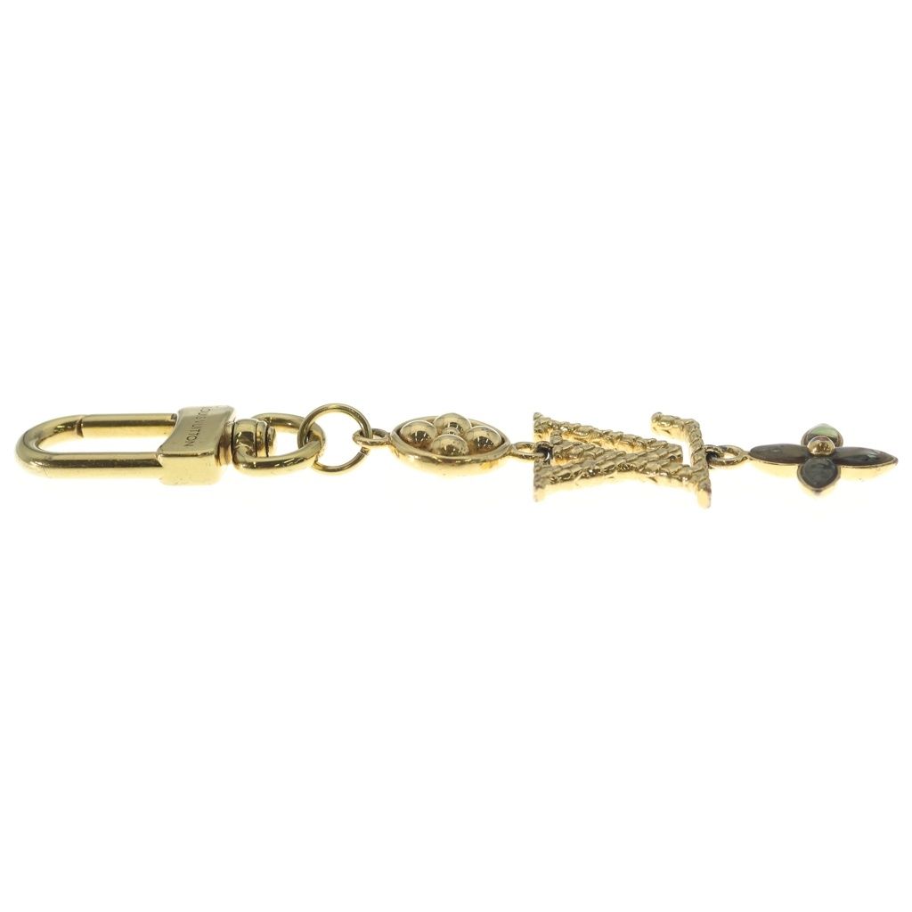 Louis Vuitton LV Wonder of Sea Gold Bag Charm Key Ring Key Holder