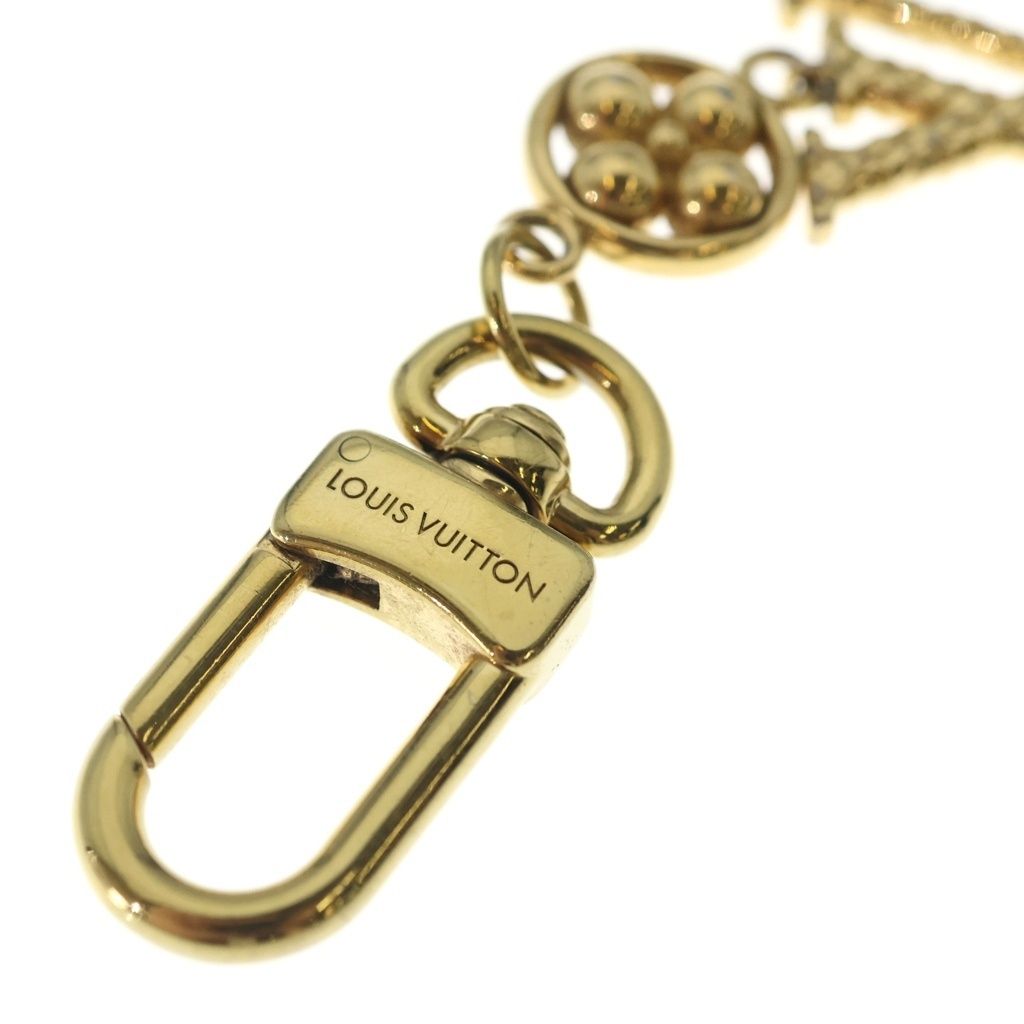 Louis Vuitton LV Wonder of Sea Gold Bag Charm Key Ring Key Holder
