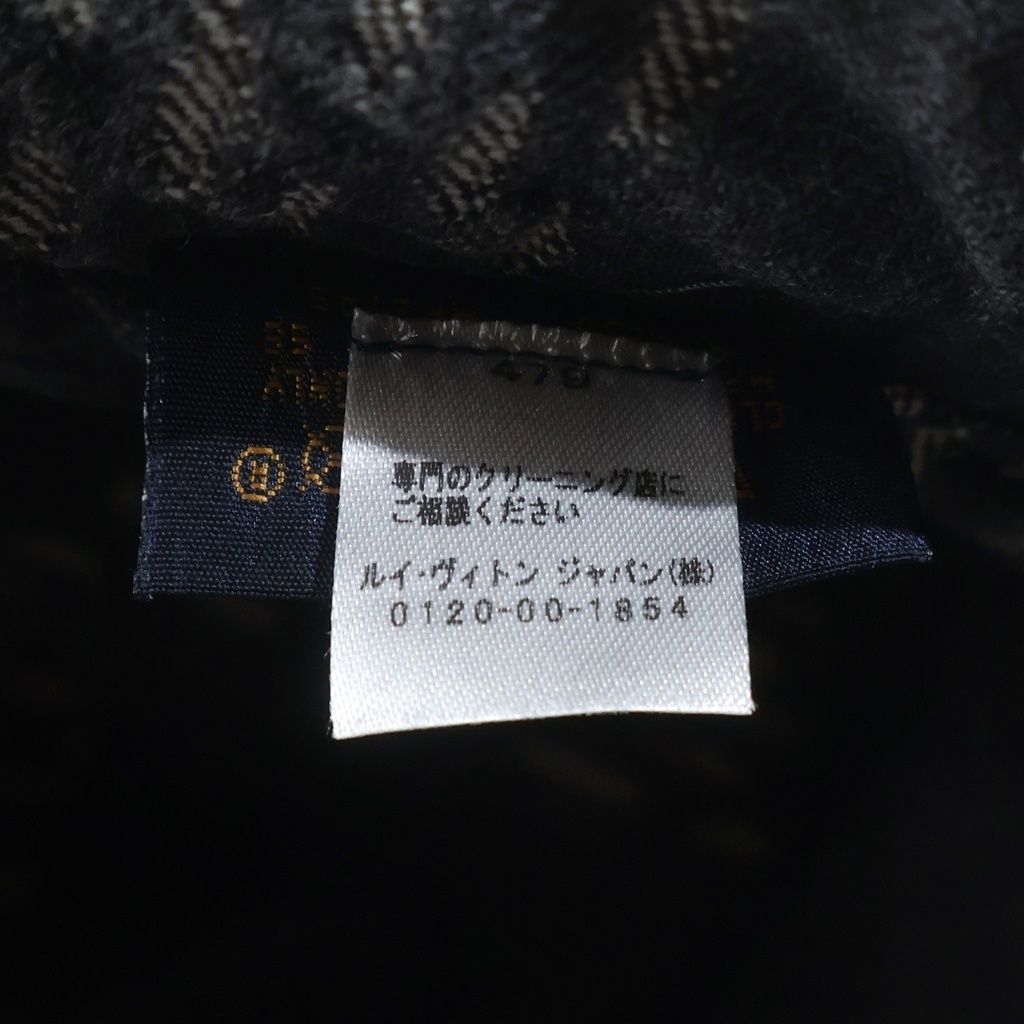 Louis Vuitton Bonnet Damier Giant Wave Monogram Reversible Denim Bucket Hat
