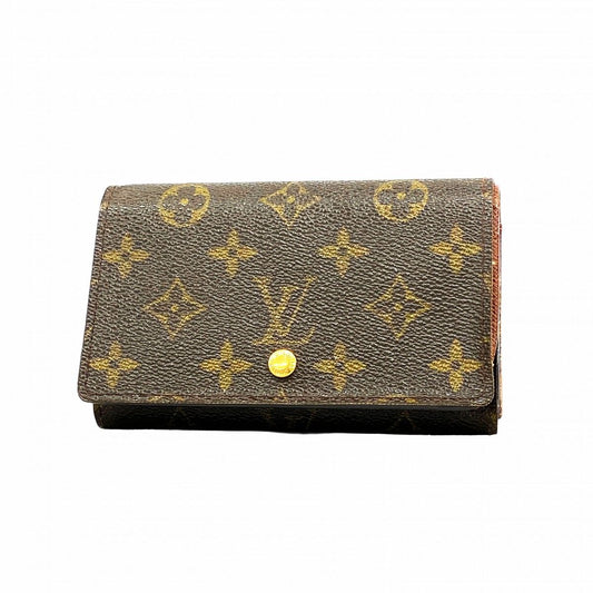 Louis Vuitton Wallet Monogram Porte-Monnaie Gip Brown