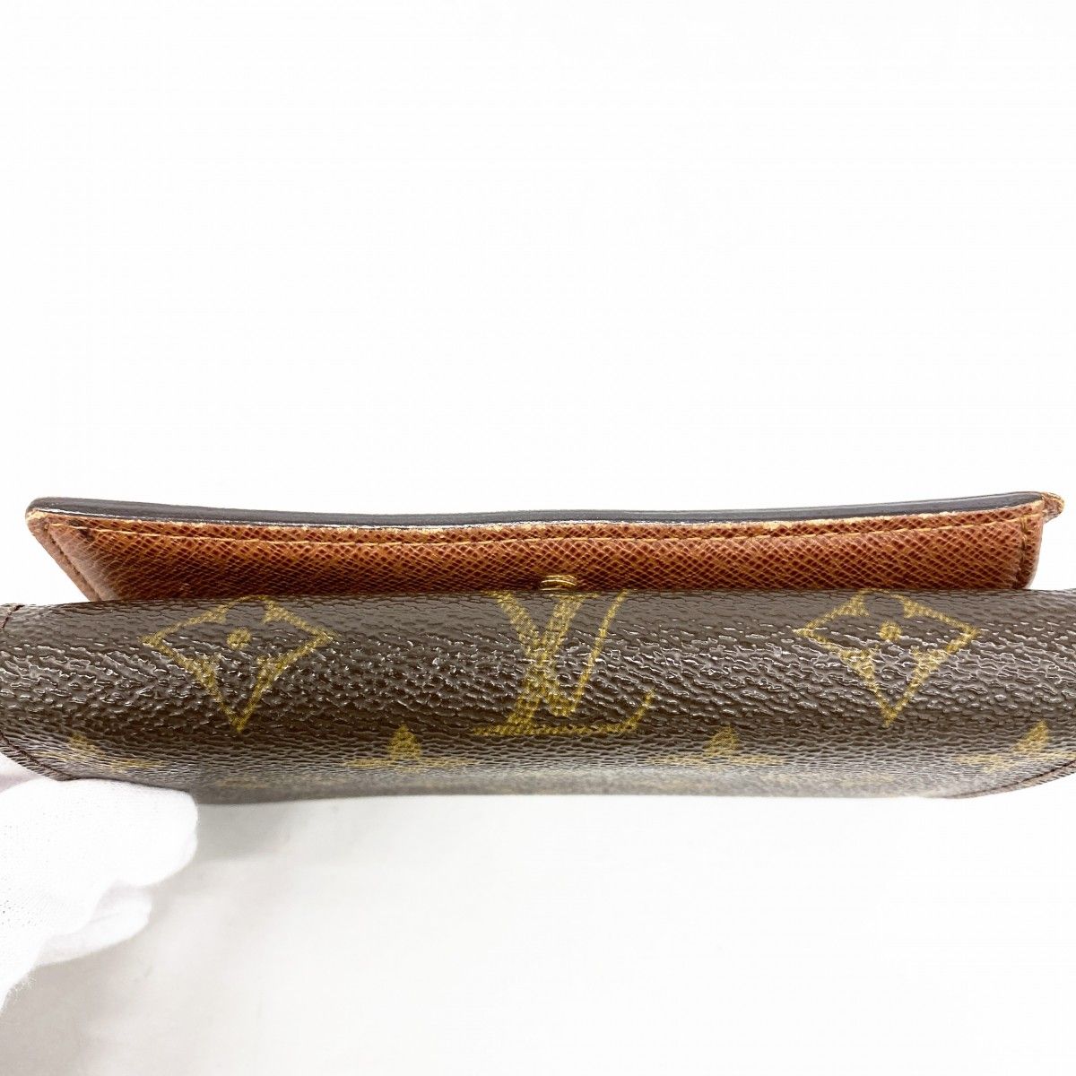Louis Vuitton Wallet Monogram Porte-Monnaie Gip Brown