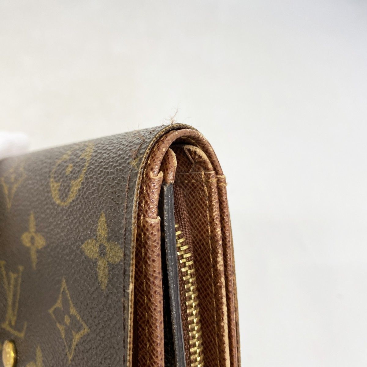 Louis Vuitton Wallet Monogram Porte-Monnaie Gip Brown