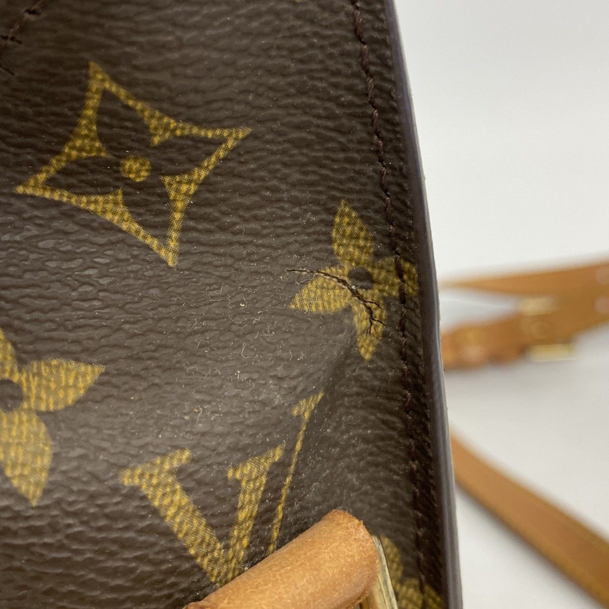 Louis Vuitton Shoulder Bag Monogram Saint Cloud GM Brown