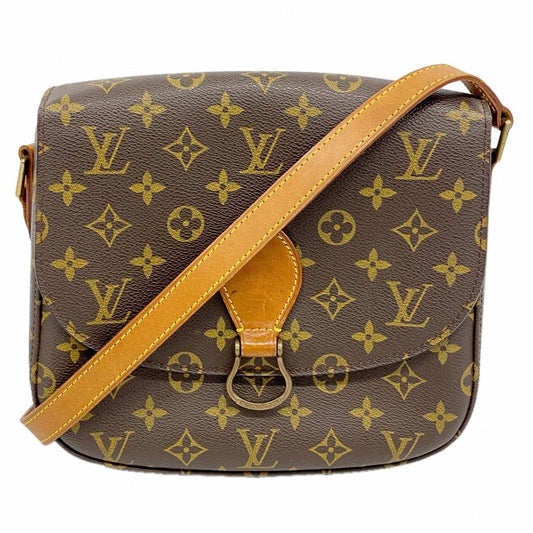 Louis Vuitton Shoulder Bag Monogram Saint Cloud GM Brown