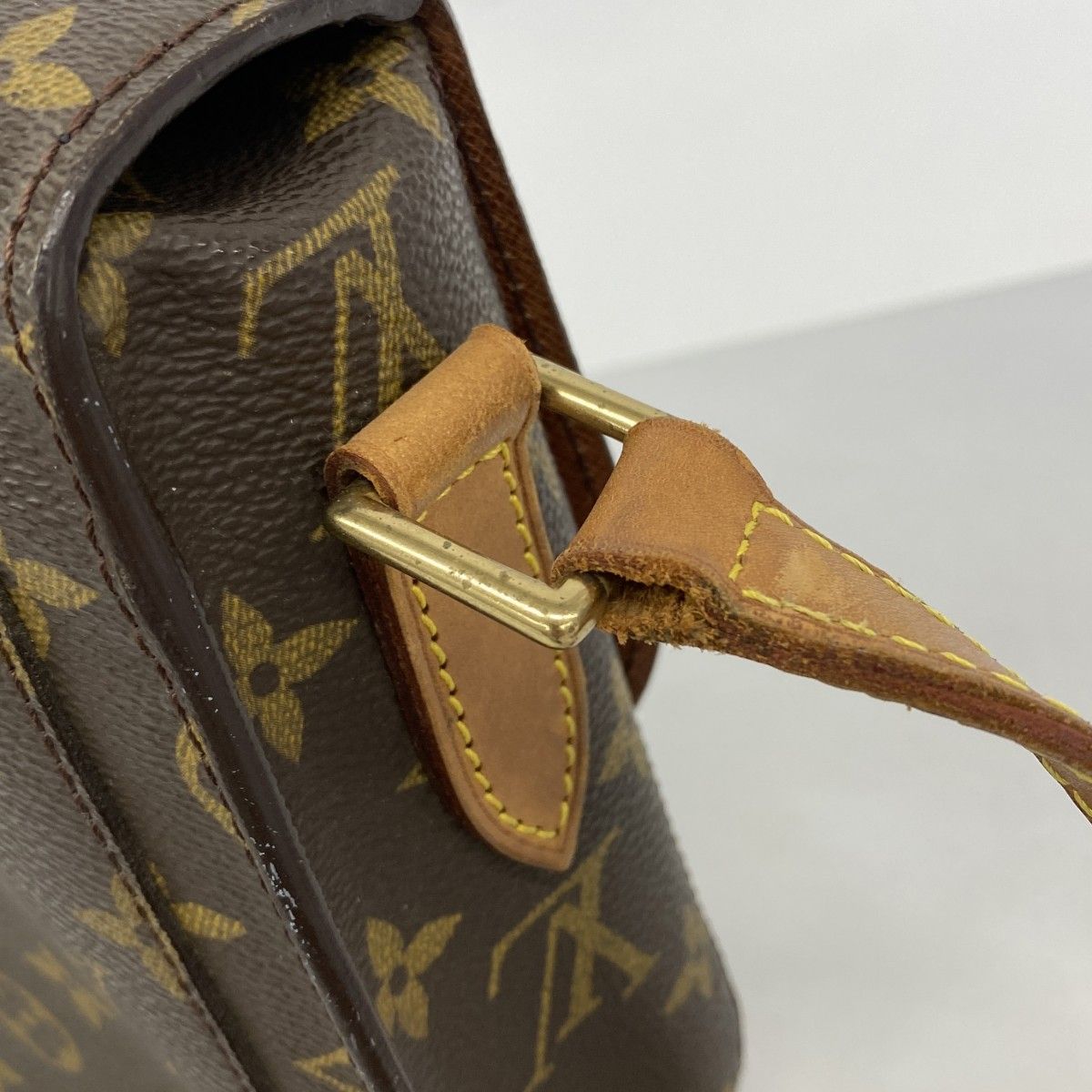Louis Vuitton Shoulder Bag Monogram Saint Cloud GM Brown