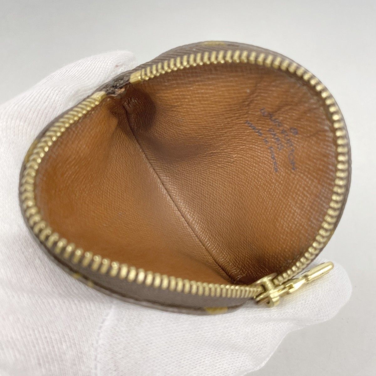 Louis Vuitton Coin Case Monogram Porto Moneron Brown