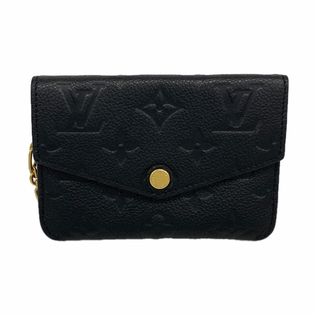 Louis Vuitton Coin Case Monogram Empreinte Pochette Cles Noir