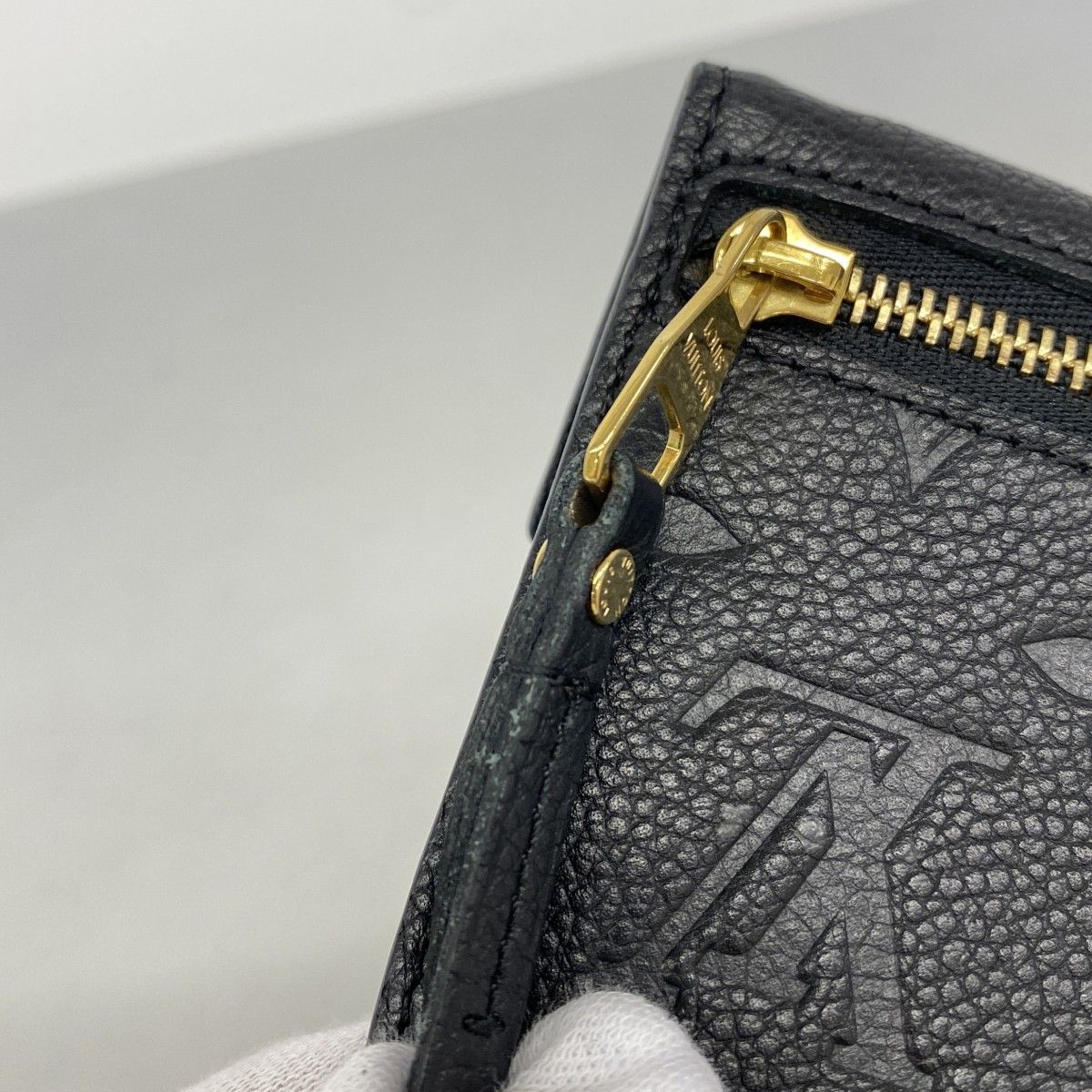 Louis Vuitton Coin Case Monogram Empreinte Pochette Cles Noir