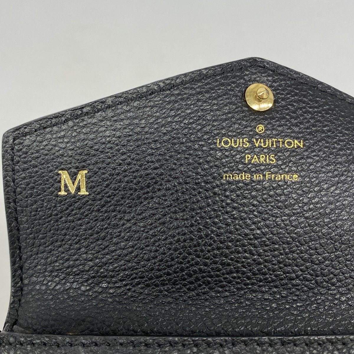 Louis Vuitton Coin Case Monogram Empreinte Pochette Cles Noir
