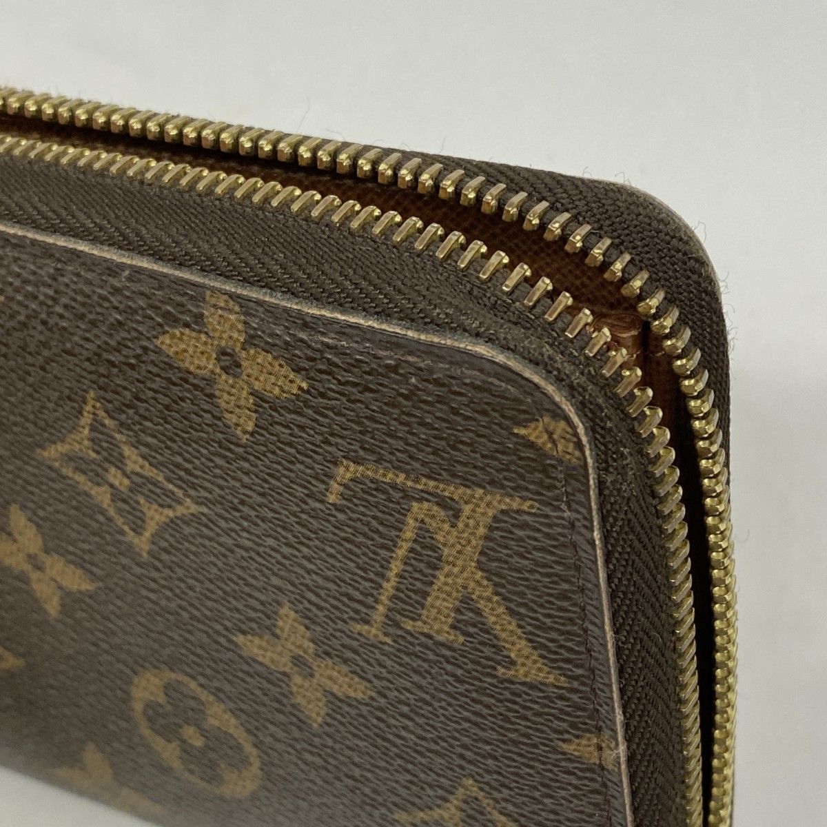 Louis Vuitton Wallet Monogram Zippy Brown