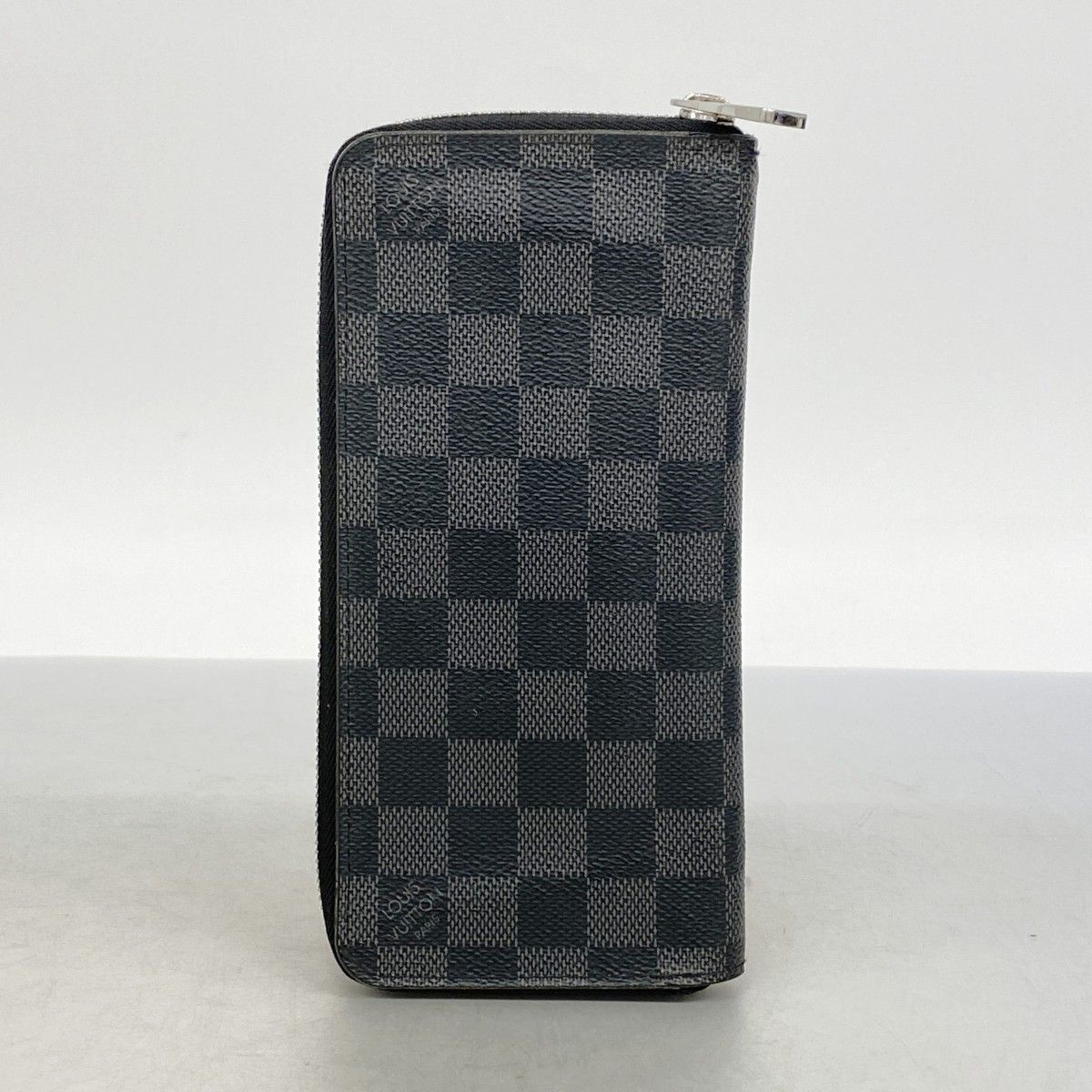 Louis Vuitton Wallet Damier Graphite Zippy Vertical Black