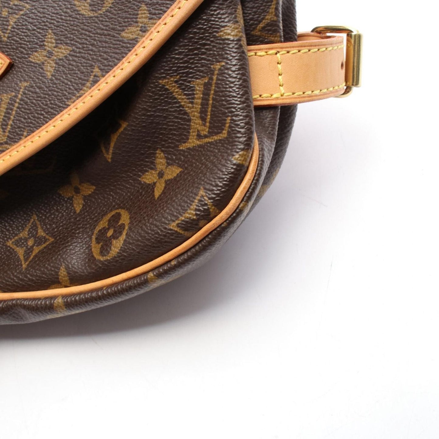 Louis Vuitton Shoulder Bag Saumur 30 Canvas Leather