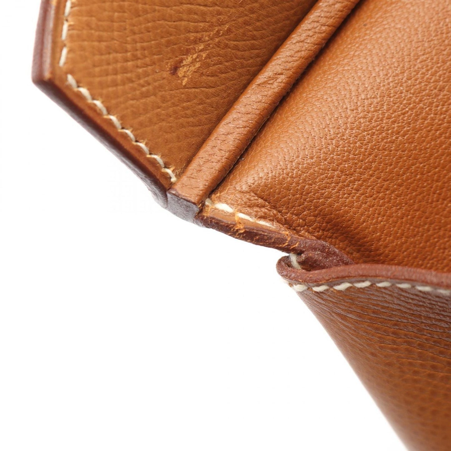 Hermes Handbag Birkin 35 Gold Leather