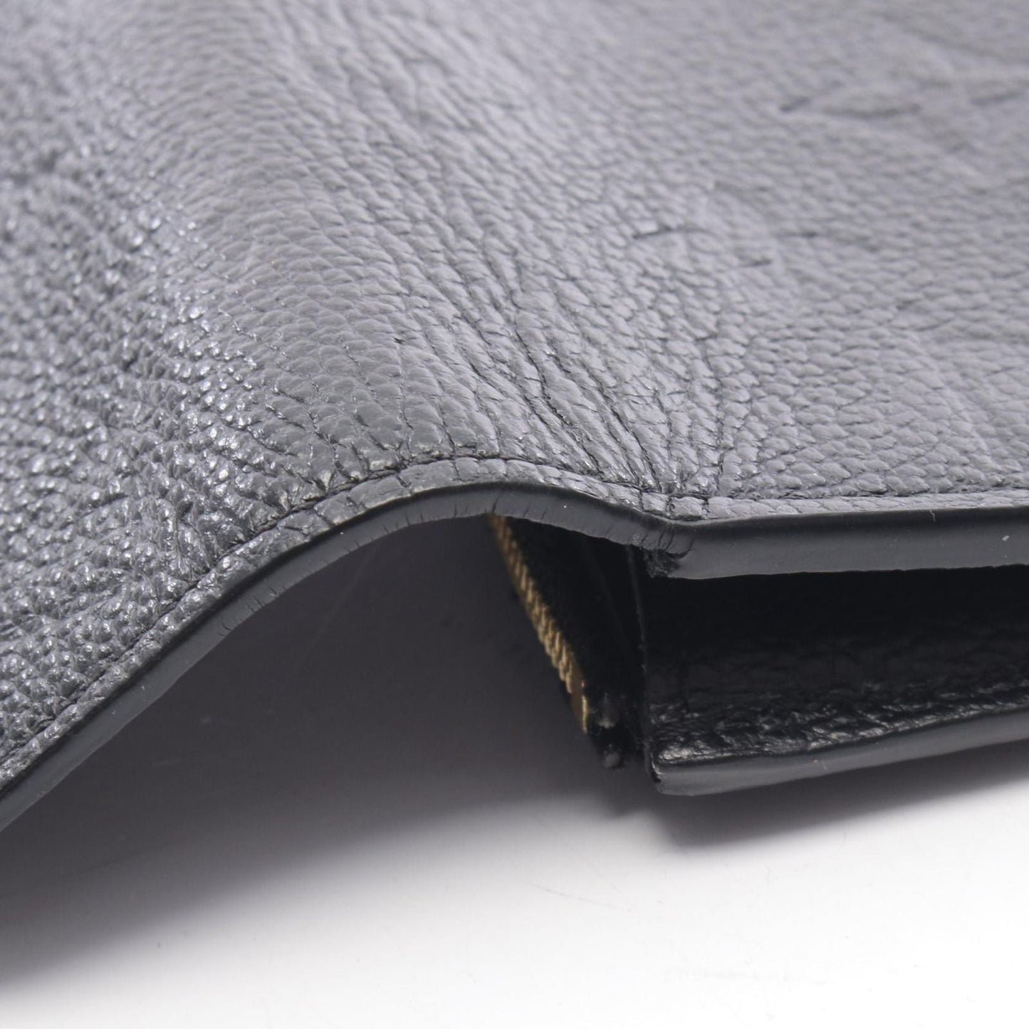 Louis Vuitton Coin Case Porte-Monnaie Rosalie Noir Leather