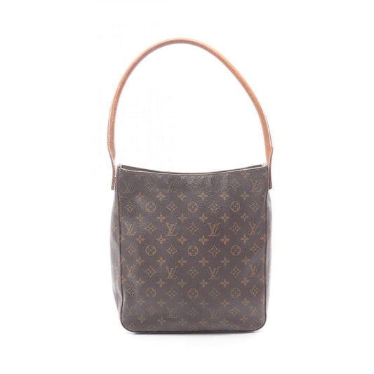 Louis Vuitton Shoulder Bag Looping GM Canvas Leather