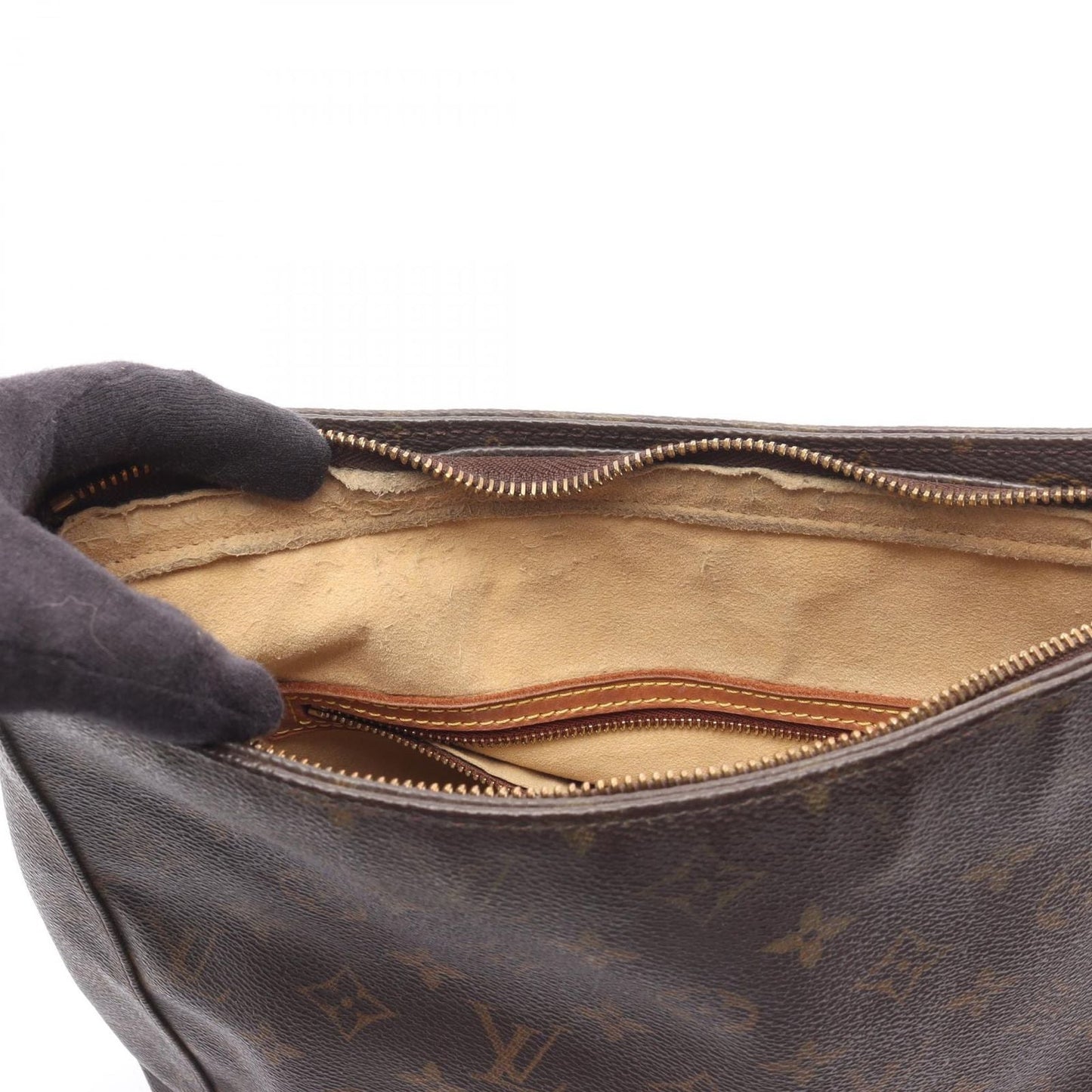 Louis Vuitton Shoulder Bag Looping GM Canvas Leather