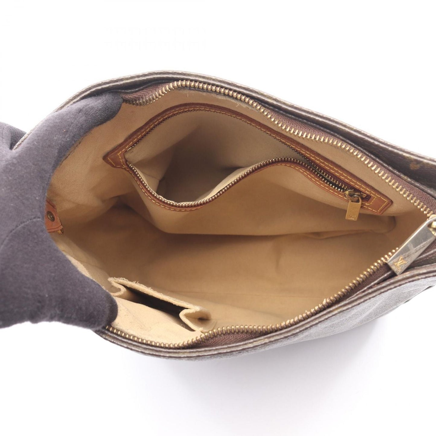 Louis Vuitton Shoulder Bag Looping GM Canvas Leather