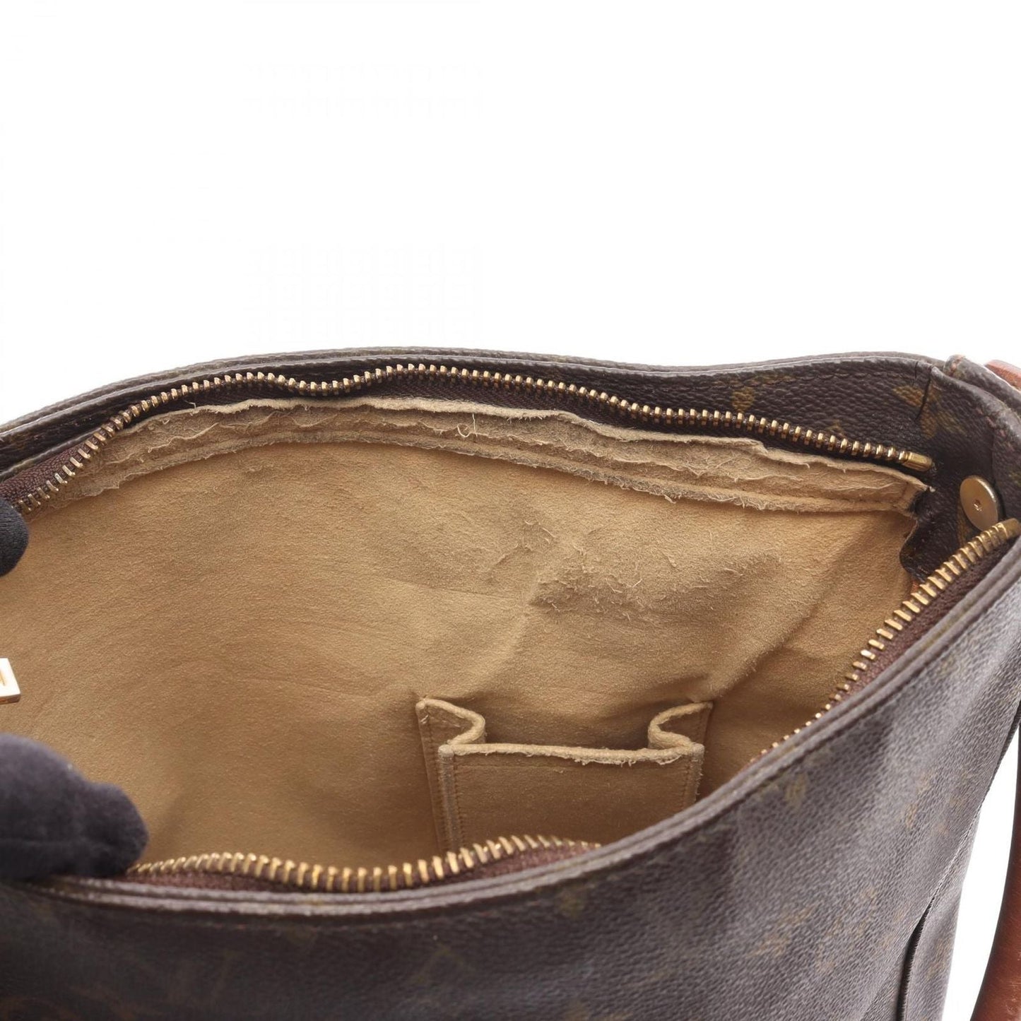 Louis Vuitton Shoulder Bag Looping GM Canvas Leather