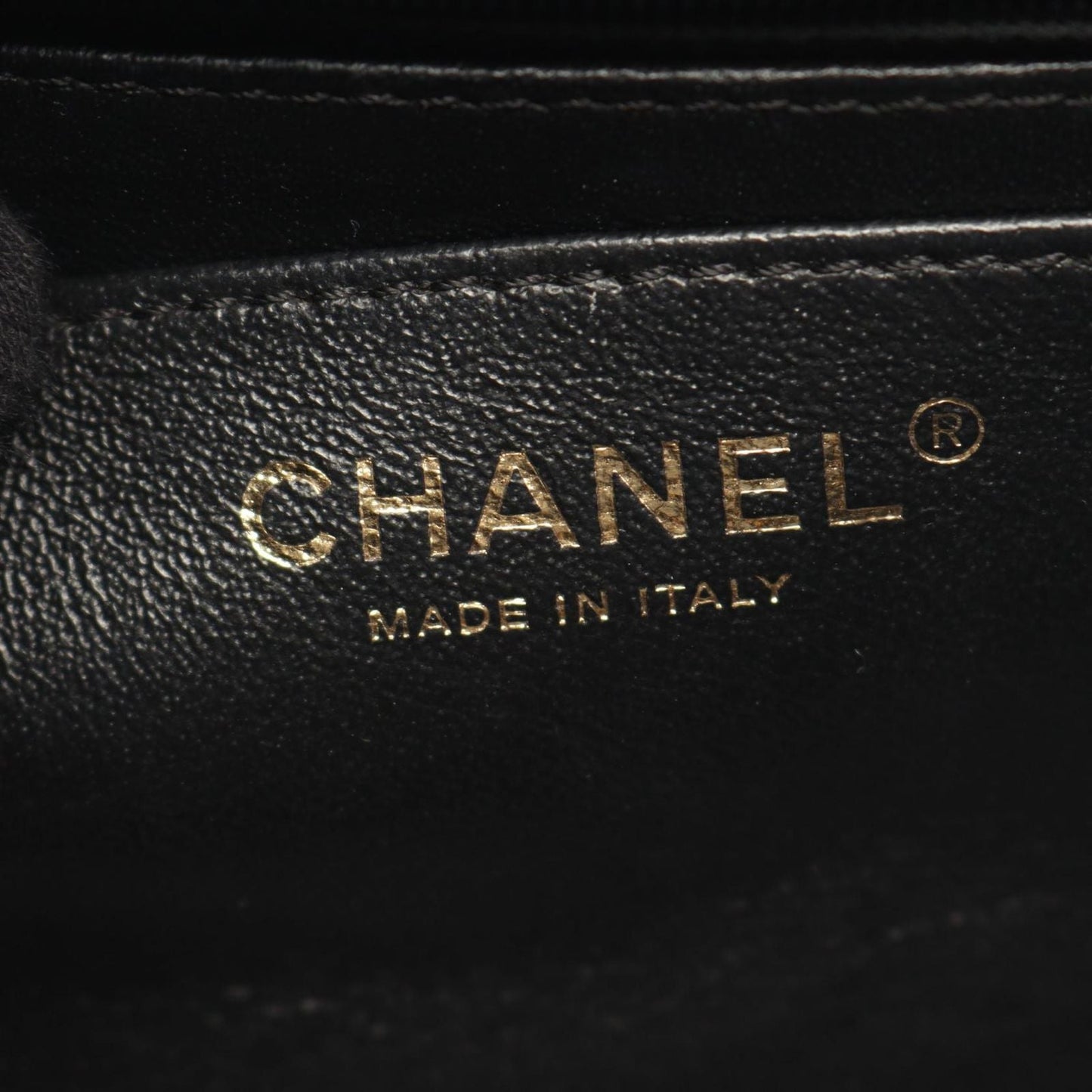 Chanel Shoulder Bag Blanc Stitch 2-Way Black Lambskin Chez Top Handle Chain