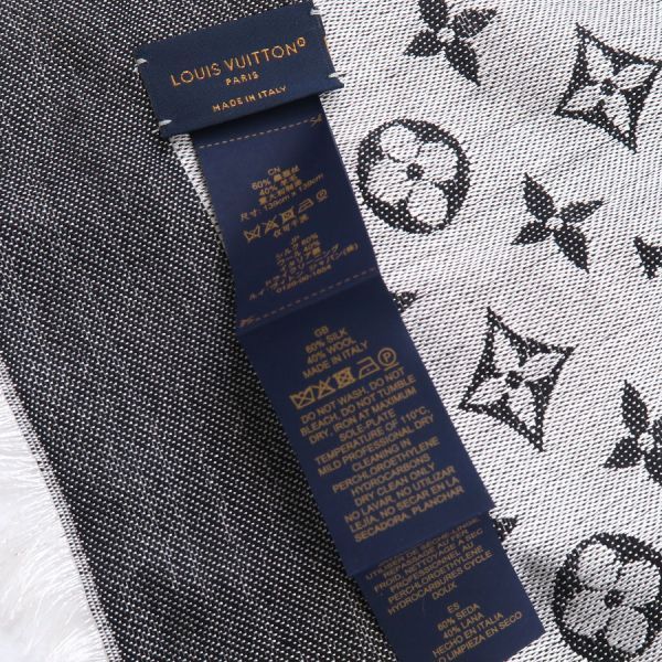 Louis Vuitton Shawl Monogram Denim Scarf