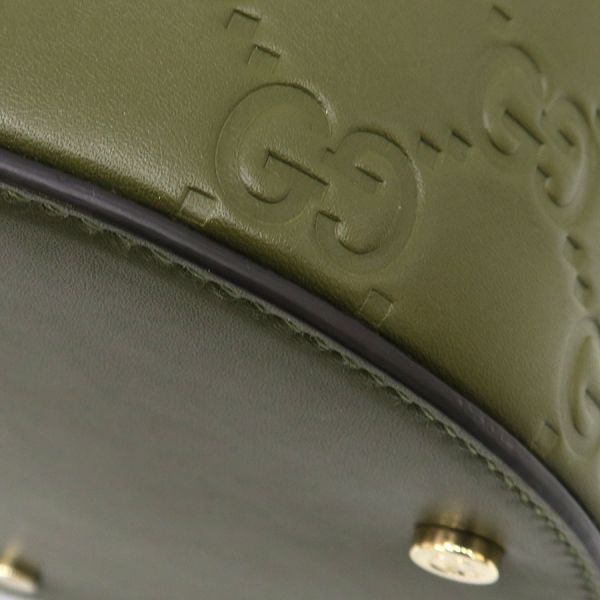 Gucci Guccissima Vanity Bag Khaki