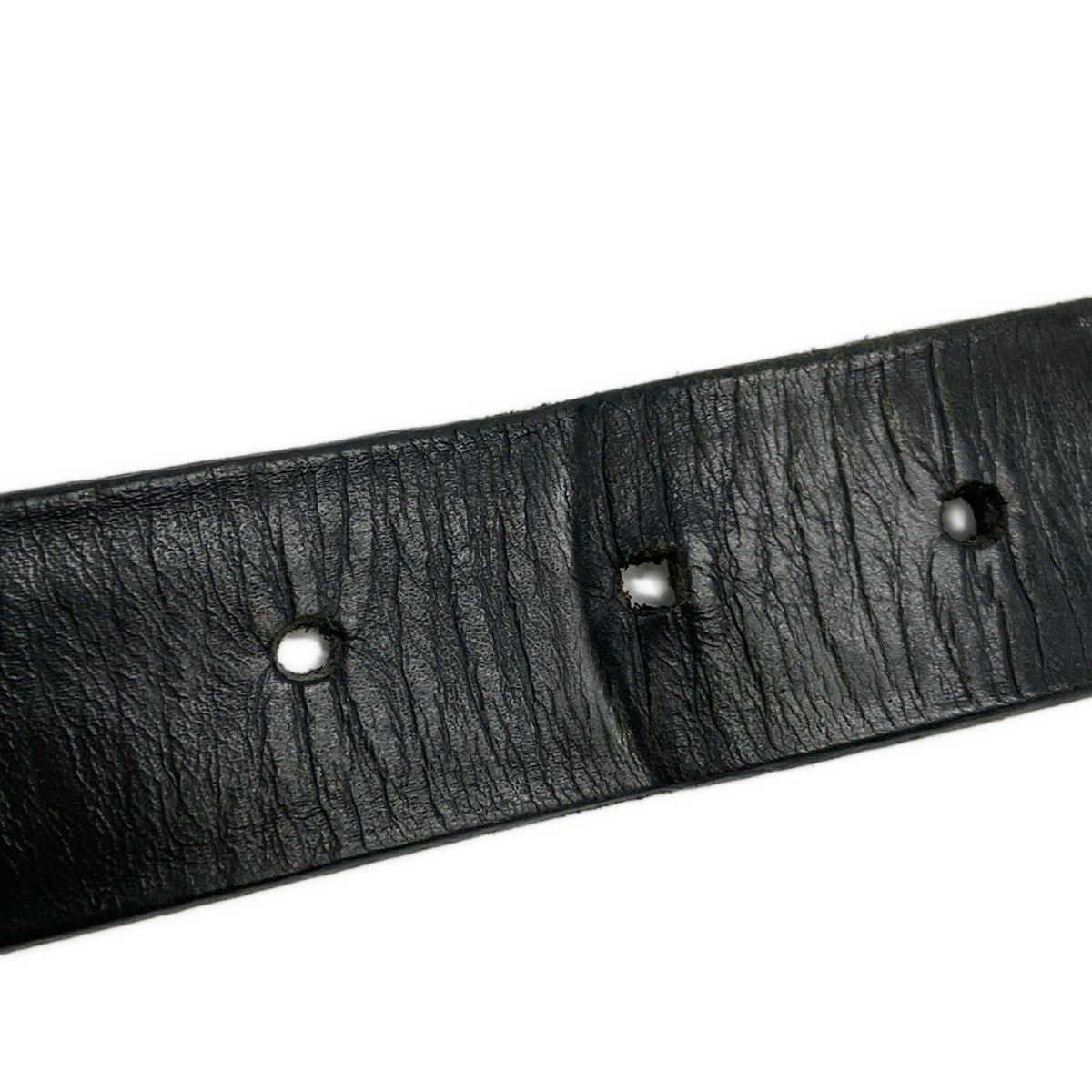 Louis Vuitton Belt Ceinture Neogram Noir Leather Cowhide