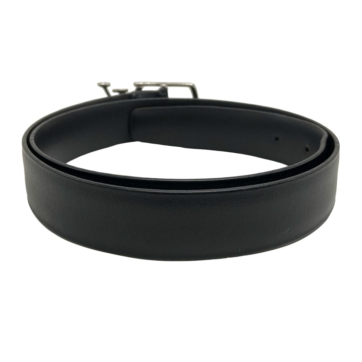 Louis Vuitton Belt Ceinture Neogram Noir Leather Cowhide