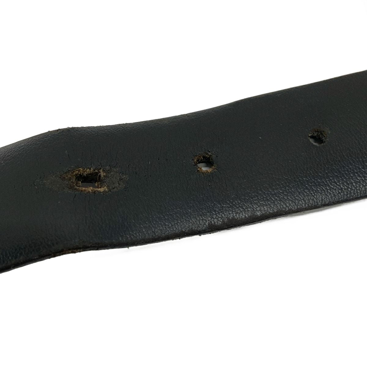 Louis Vuitton Belt Ceinture Neogram Noir Leather Cowhide