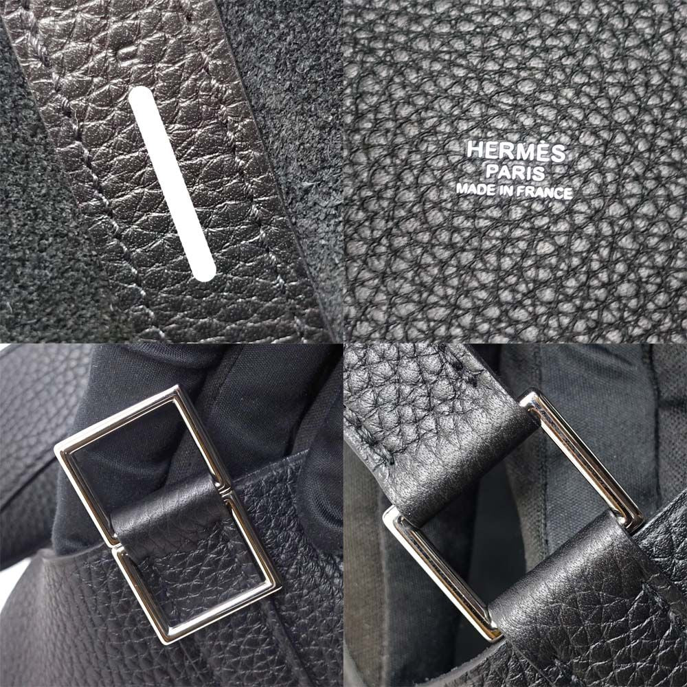 Hermes Picotin Lock GM Taurillon Clemence BK Handbag