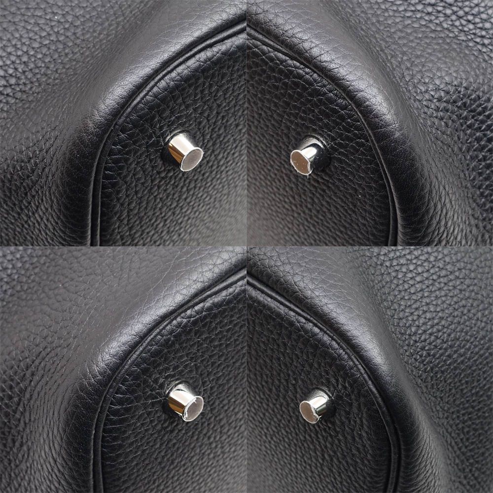 Hermes Picotin Lock GM Taurillon Clemence BK Handbag