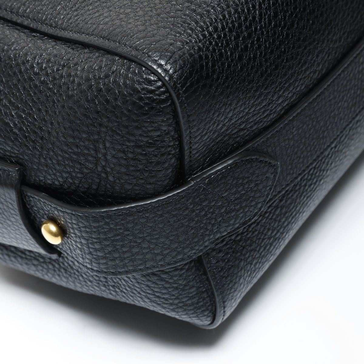 Prada Shoulder Bag Vitello Daino Leather Duffle 2-Way