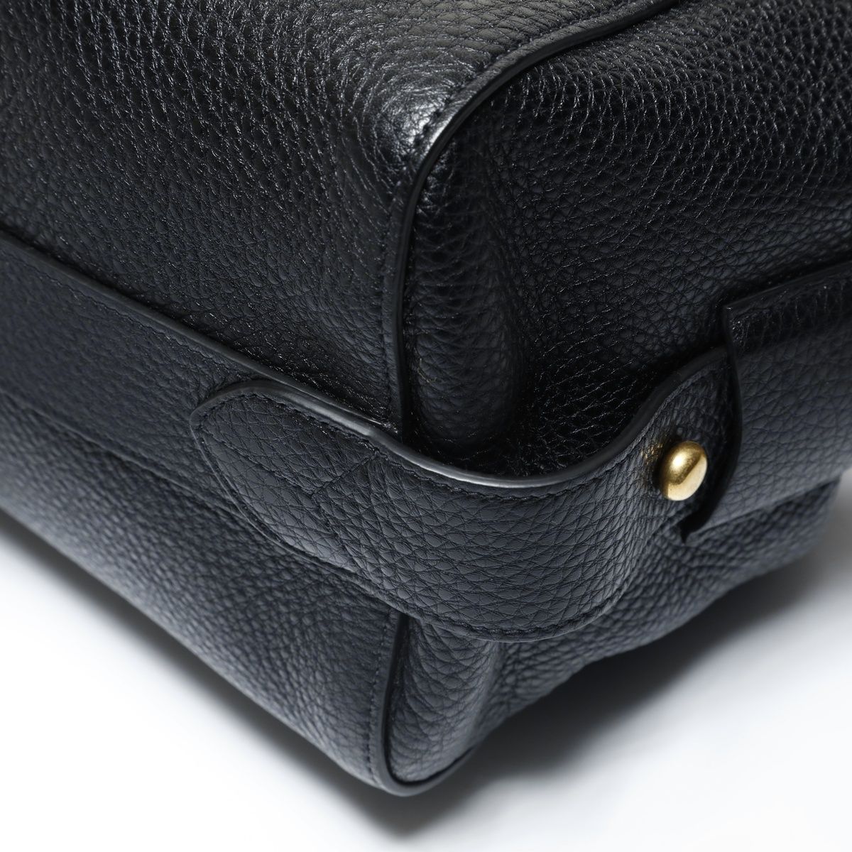 Prada Shoulder Bag Vitello Daino Leather Duffle 2-Way