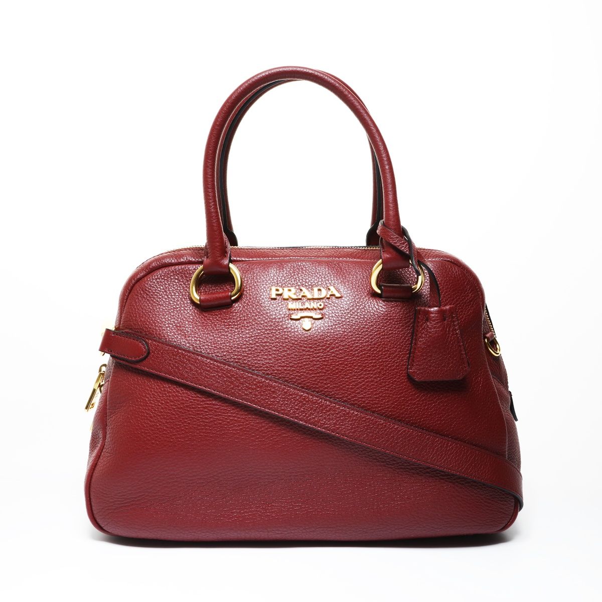 Prada Shoulder Bag 2-Way Vitello Phoenix