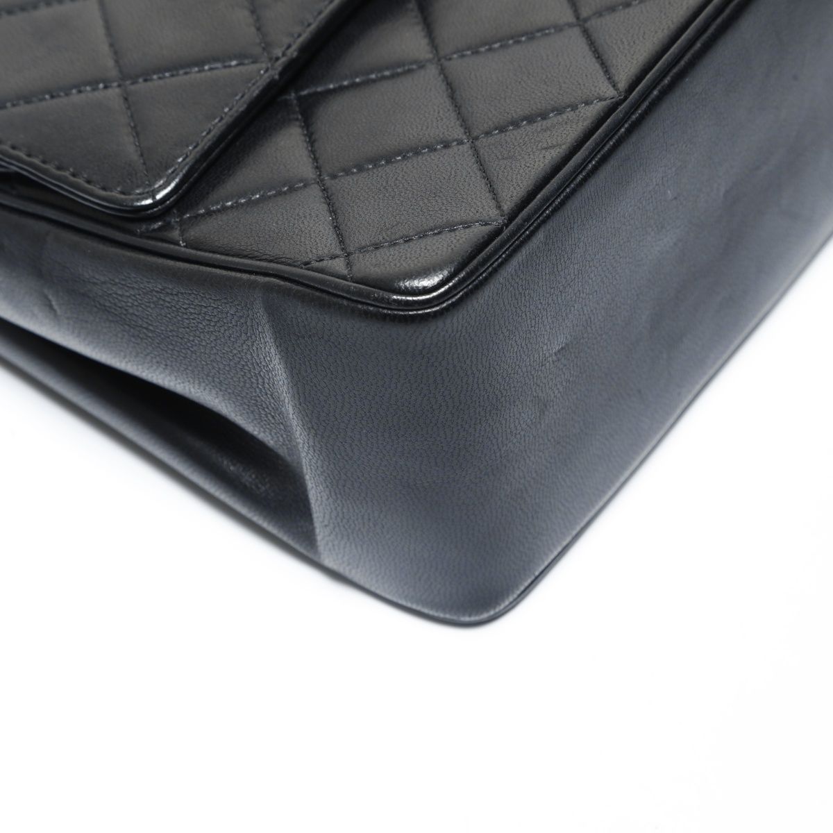Chanel Shoulder Bag Lambskin Quilted Double Flap