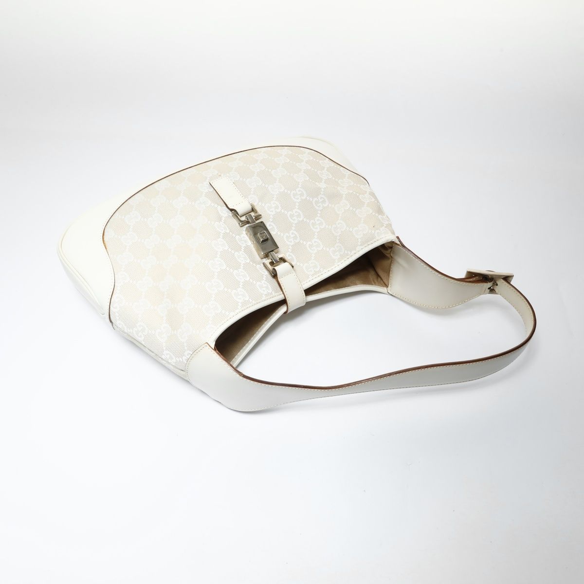 Gucci Shoulder Bag GG Canvas Jackie