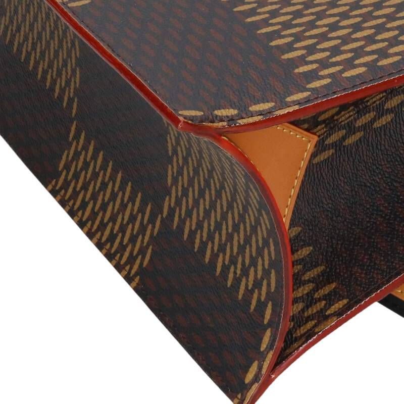 Louis Vuitton Mini Tote Double Neme Damier Allover Pattern