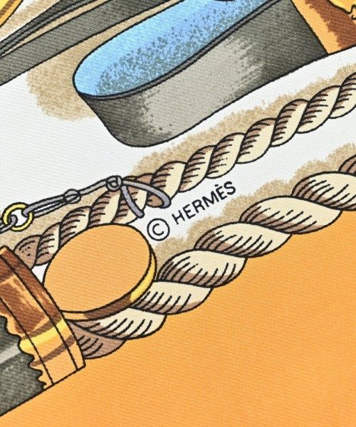 Hermes Bandana Scarf Yellow