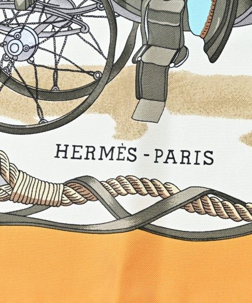 Hermes Bandana Scarf Yellow