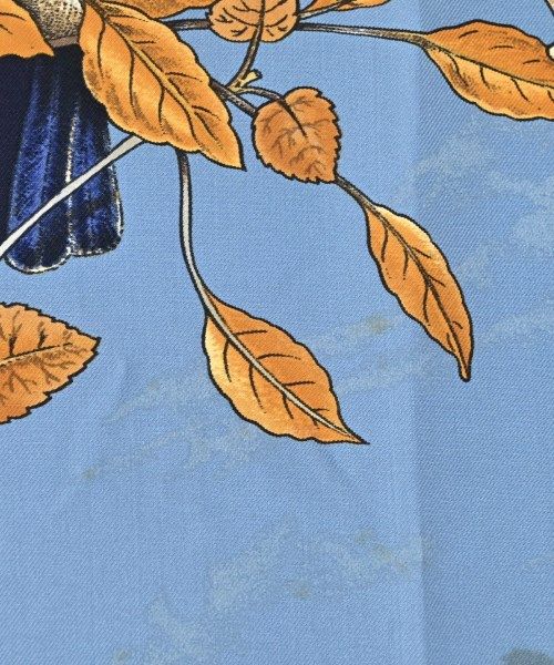 Hermes Bandana Scarf Navy