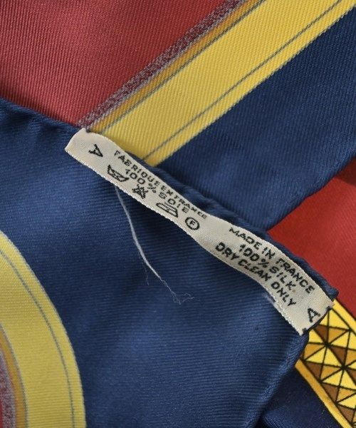Hermes Bandana Scarf Navy