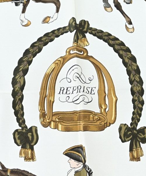 Hermes Bandana Scarf Green